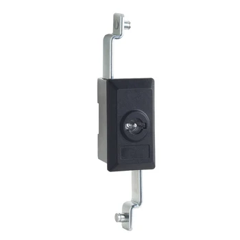 Брави за индустриално оборудване от с сплав, 8 бр., ключа за заключване на разпределителната кутия, заключване за електрически шкаф, заключване за механично оборудване + ключ