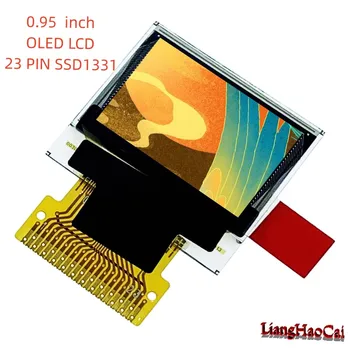 Голямо търсене на 0,95 Инчов Цветен HD OLEDЖК екран 96x64 с дисплей SSD1331 SPI Сериен 23PIN Electronics