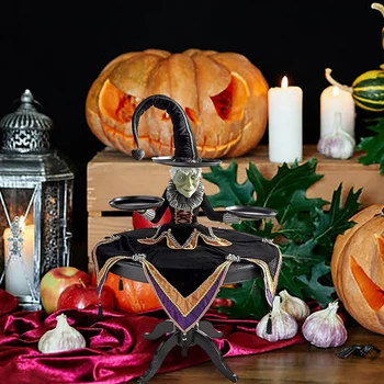 Настолна окачване за Вещиците на Хелоуин, Маса от смола, Персонални Празнична атмосфера Вещици, Шапка на Вещица, Дълголетие, за дома, хол
