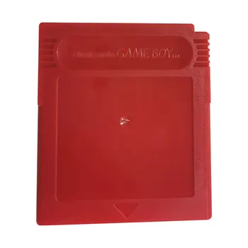 10 бр. Прозрачни пластмасови покривала за касети GB Card Games Box червен корпус
