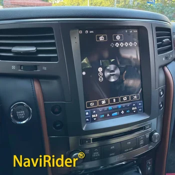 128 GB Автомобилен Мултимедиен Плейър GPS За Lexus LX570 LX 570 2007-2015 Радио Tesla Екран за Навигация Стерео Безжичен CarPlay