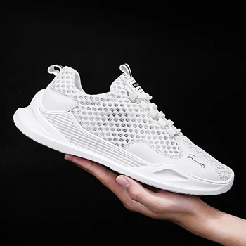 Damyuan/ лека ежедневни обувки за мъже, дишащи маратонки, удобни нескользящие мъжки маратонки за бягане, по-големи размери, модерни обувки