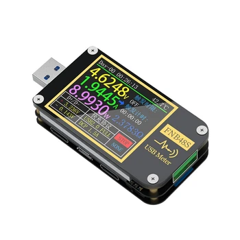 FNB48S USB Тестер капацитет на Напрежение, измерител на ток, Монитор, Анализатор мощност, Инструменти за тестване, Без да Bluetooth