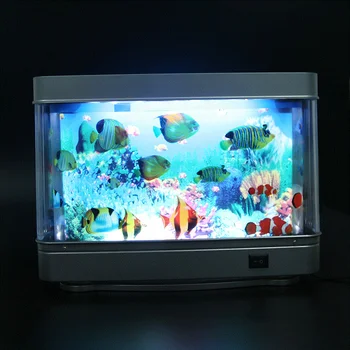 Led лампа за аквариум с рибки лека нощ Изкуствено моделиране на Подводния свят Аквариумный лека нощ поддържан лампи