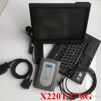 Otc инструмент за Диагностика GTS TIS3 За Toyota Най-новия софтуер IT3 Global Techstream Професионален скенер X220t I7-Лаптоп Готов за употреба