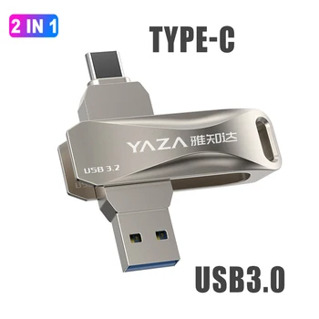 USB Type-C Флаш устройство За Телефон Usb Car Kit Bluetooth Мобилно съхранение 32 GB 64 GB 128 GB За кола Записване на файлове за снимки с Висока Скорост