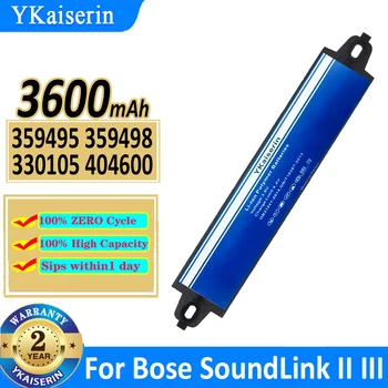 YKaiserin Батерия 359495 359498 330105 404600 3600 mah за Мобилен динамиката на Bose SoundLink Bluetooth II SoundLink III Batteria