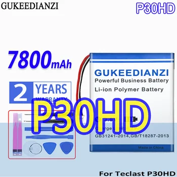 Батерия GUKEEDIANZI висок капацитет P30 HD 7800 mah за лаптоп Teclast P30HD Batteria