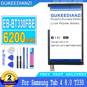 Батерия GUKEEDIANZI капацитет 6200 mah EB-BT330FBE за Samsung Galaxy Tab 4 8,0 T330 T331 T335 T331C T337 SM-T335 SM-T330 SM-T331 EB-BT330