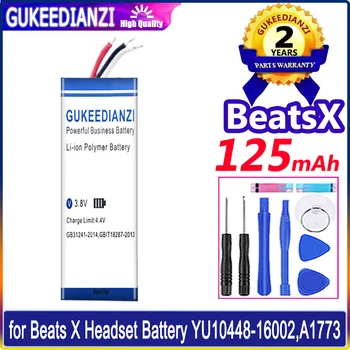 Батерия GUKEEDIANZI капацитет от 125 ма за слушалки Beats X Battery BeatsX Battery Bluetooth Слушалка