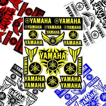 Винил Светлоотразителни Стикери за Yamaha С Логото на Мотоциклет, Набор от Етикети на Танк Mt 07 09 Yzf R1 R3 R6 Nmax Tracer Fz1 Fz6 Fz8 Raptor R15 Wr450f
