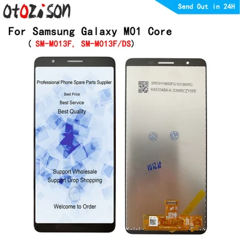 Екран За Samsung Galaxy M01 Основната SM-M013F, SM-M013F/DS LCD дисплей със сензорен панел, Дигитайзер с рамка при събирането На