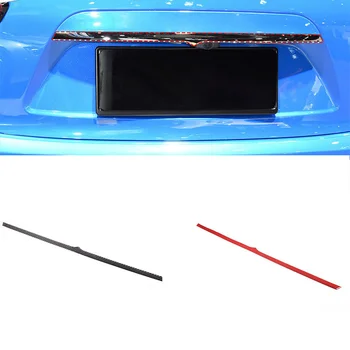 За Maserati Ghibli 2013-2022 Мека тапицерия на задната врата на колата е от въглеродни влакна, външни аксесоари