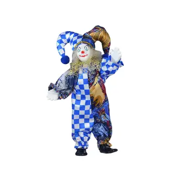 Кукла-клоун, Дисплей С Гъвкави Стави, Класическа Кукла, обособени Изделия, Ръчно Рисувани, Настолни Украса, декорация за Хелоуин