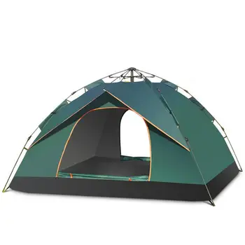 Лека палатка, Преносима палатка, Мигновена автоматична палатка, Къмпинг за 2 души, Водоустойчив палатка за туризъм