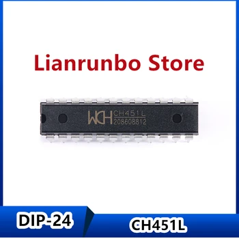 Нов оригинален клиенти на водача CH451L DIP-24 Nixie и чип за управление клавиатура
