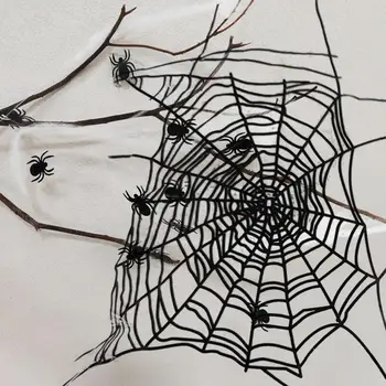 Подпори-паяк, украса за Хелоуин, уникални дизайнерски аксесоари на тема Хелоуин, Зловеща декор за сцени Хелоуин за отвеждане на