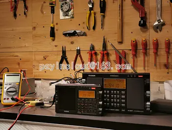 Преносима радиокарта с честотна модулация PL-990 средна дължина, къси вълни, с една странична лента, полнодиапазонная радиокарта H-501