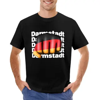 Тениска Starke Darmstadt Deutschland Faust Deutschland Flagge, забавни тениски, тениска за мъже