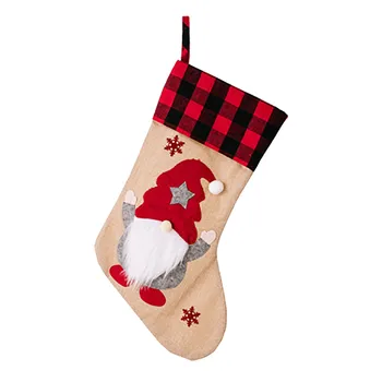 Чорапи големи размери, Коледни украси за дома, Чорапи Noel Candy, Коледни украси, Украса за Коледното парти, вещи от първа необходимост